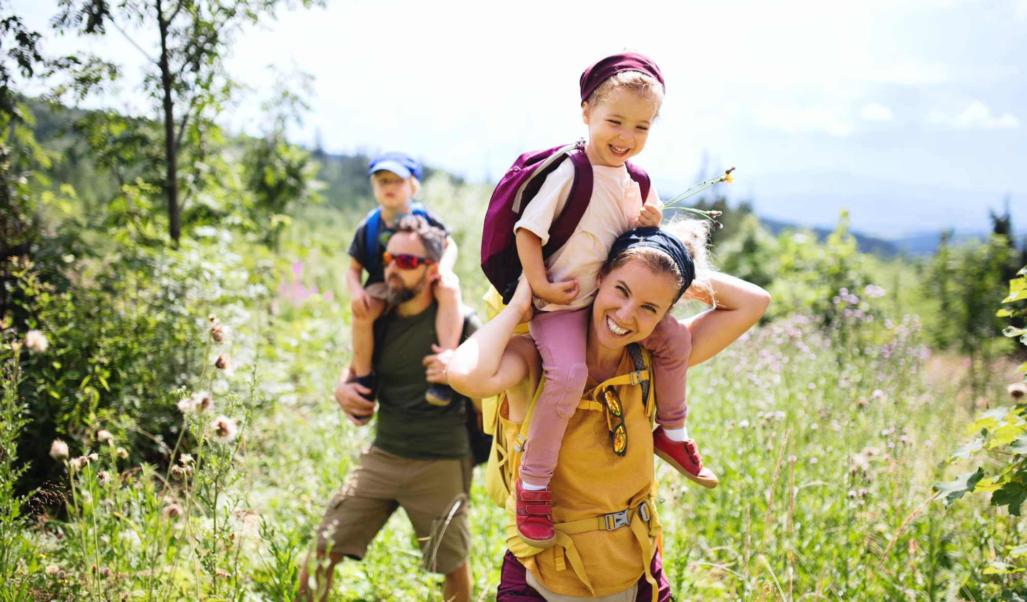 Wandern im Erzgebirge